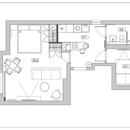 Stunning 2bed With Terrace And Parking