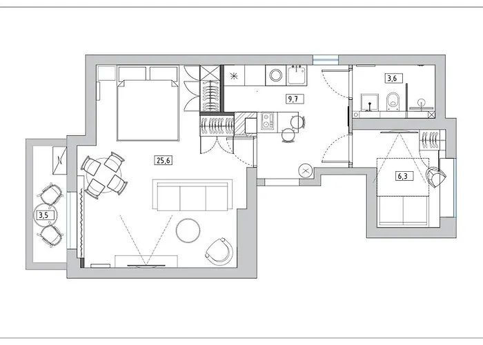 Stunning 2bed With Terrace And Parking